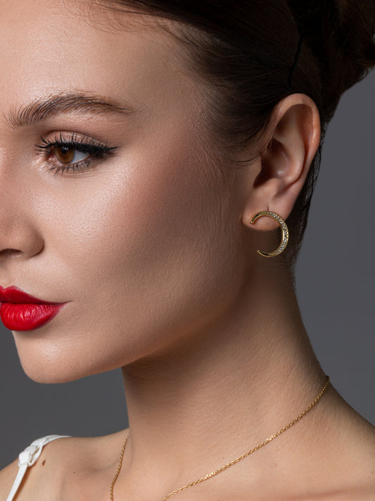 Celestial Lab Diamond Earrings