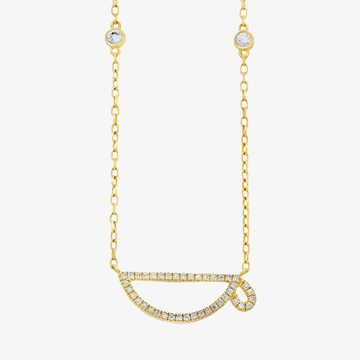 Hieroglyphic Letter "K" Necklace