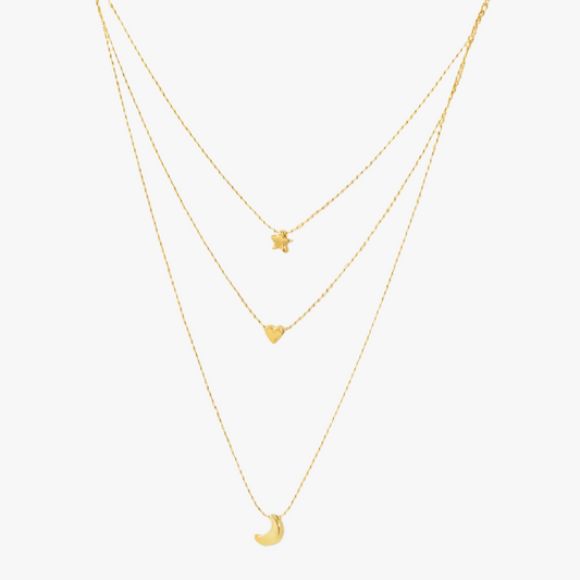 Lunar Layered Necklace