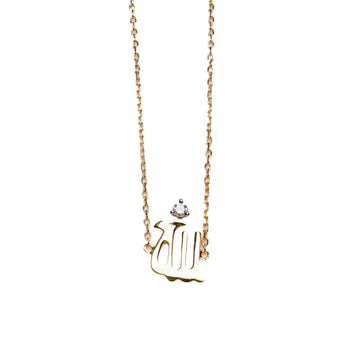 Jalalah Necklace with diamonda