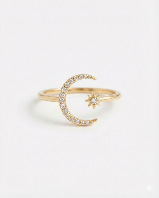 Lab Diamond Eclipse Ring