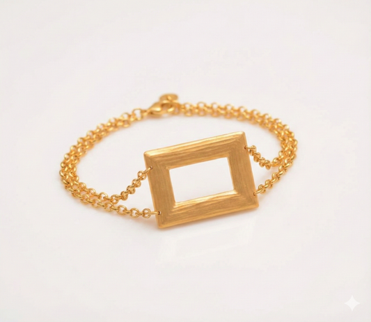 Gold Geometric Set