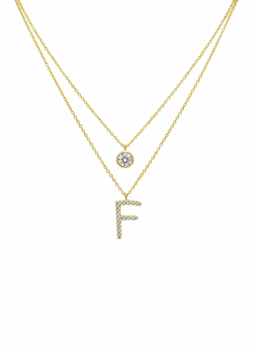 Lab Diamond Layered Necklace