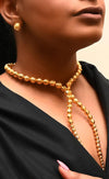 Golden Lariat Pearl Ball Set