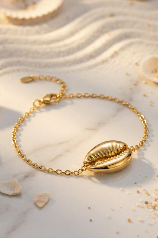 Golden Shell Bracelet