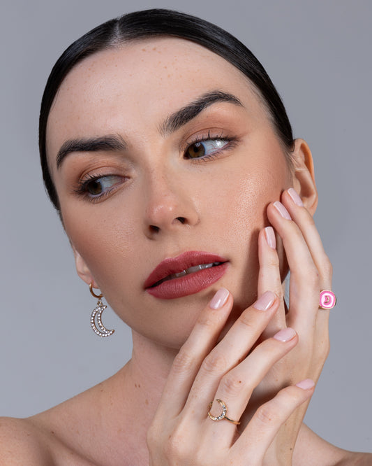 Lab Diamond Eclipse Ring